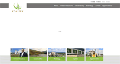 Desktop Screenshot of conifex.com